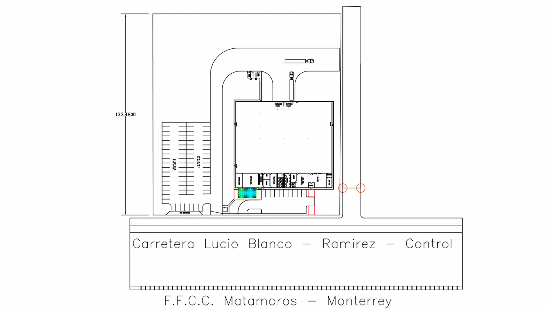 Nave maquiladora vento o renta en Matamoros
